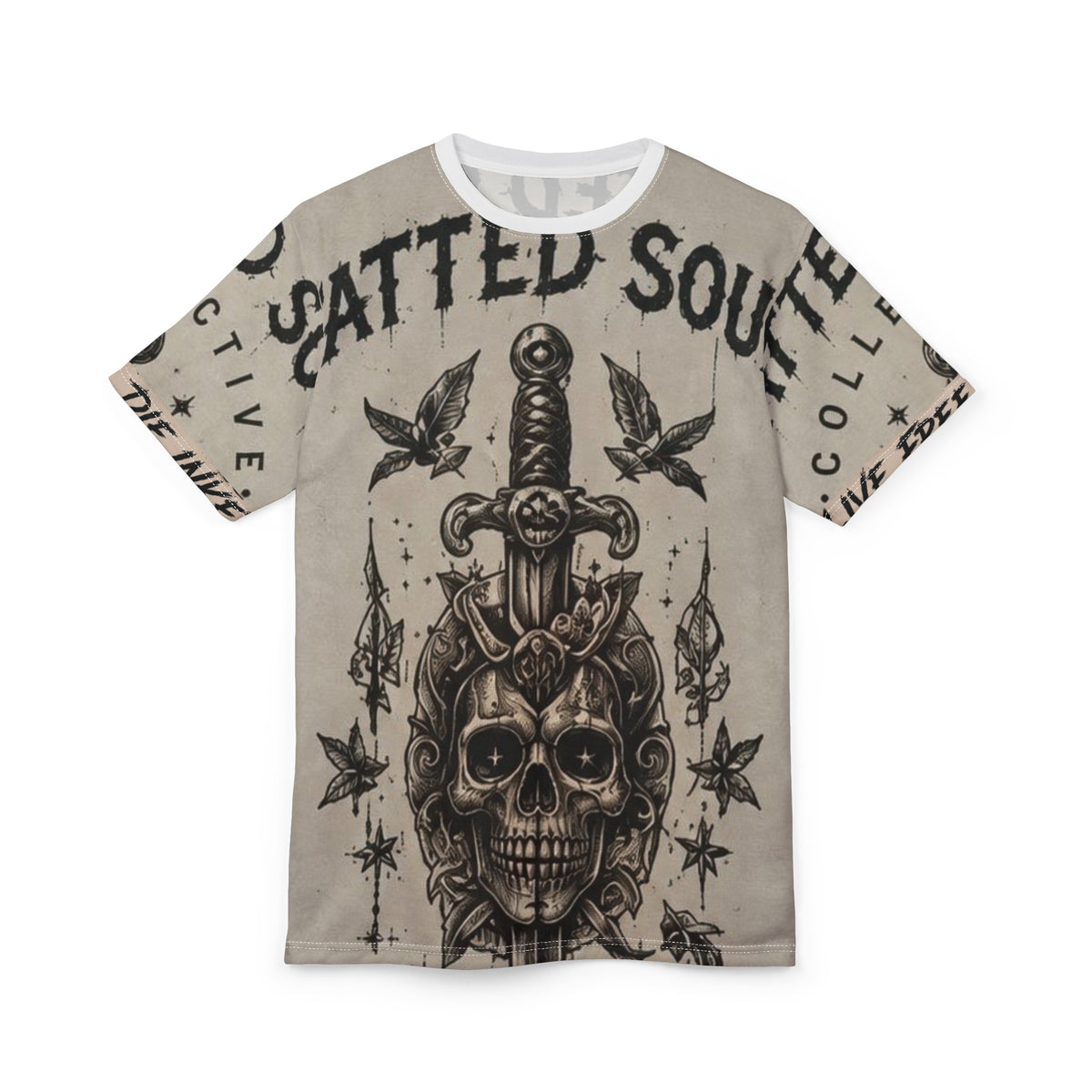 TATTED SOUL COLLECTIVE LIVE FREE DIE INKED SUMMER COLLECTION FOR MEN