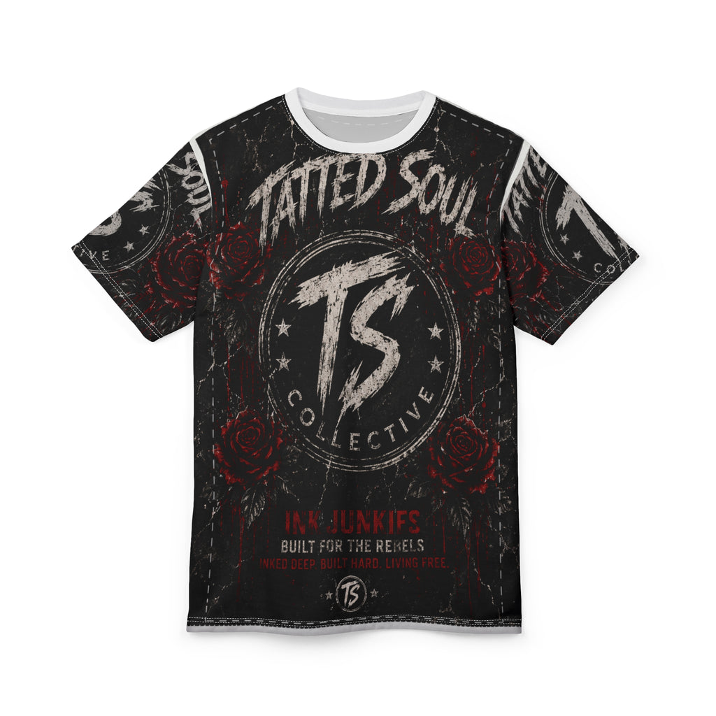 BUILT FOR THE UNRULY THE REBELS AND INK JUNKIES TATTED SOUL COLLECTIVE SUMMER COLLECTION FOR MEN. TS