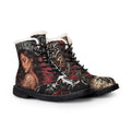 Women's Fur and Leather Boots