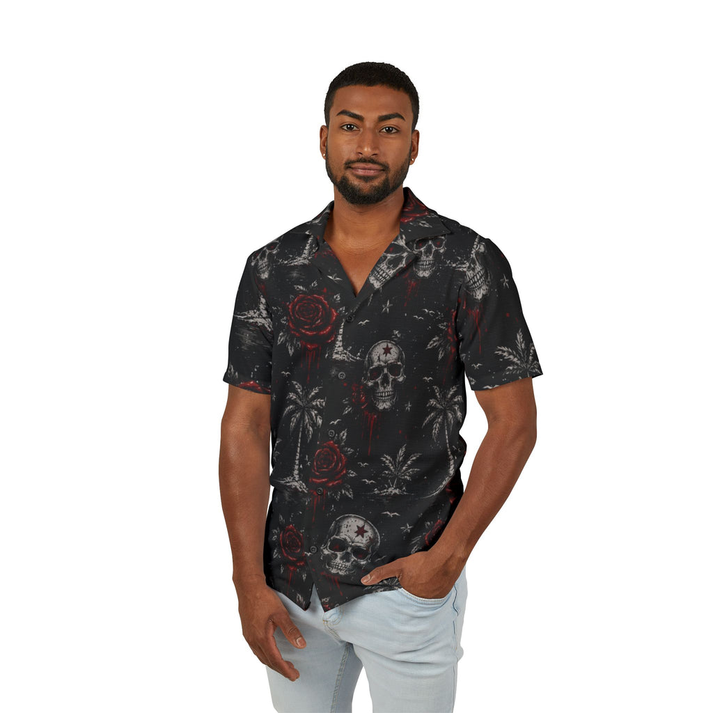 Tatted Soul Collective summer Hawaiian punk rock button down dress