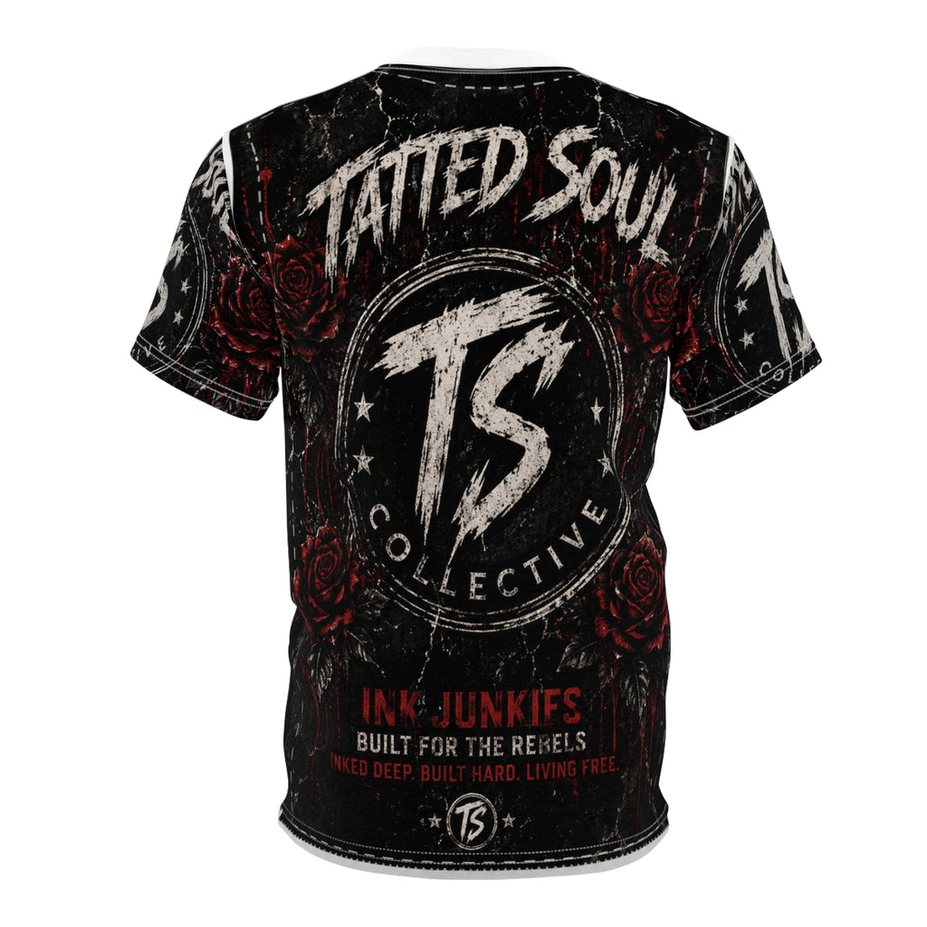 BUILT FOR THE UNRULY THE REBELS AND INK JUNKIES TATTED SOUL COLLECTIVE SUMMER COLLECTION FOR MEN. TS