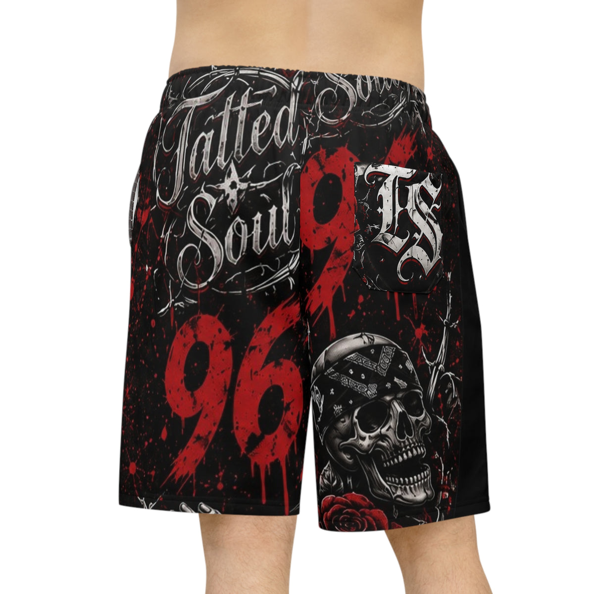 West Coast till infinity ♾️ tatted soul board shorts men
